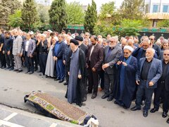 پیکر استاد ابوالقاسم قاسم‌زاده به منزل ابدی بدرقه شد