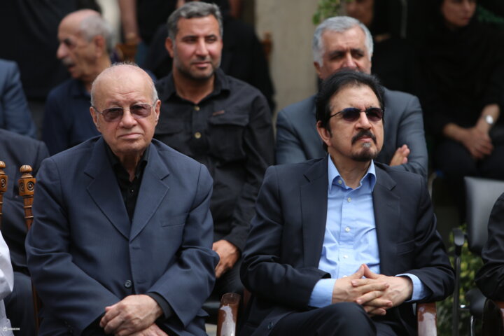 تشییع پیکر مرحوم قاسم‌زاده