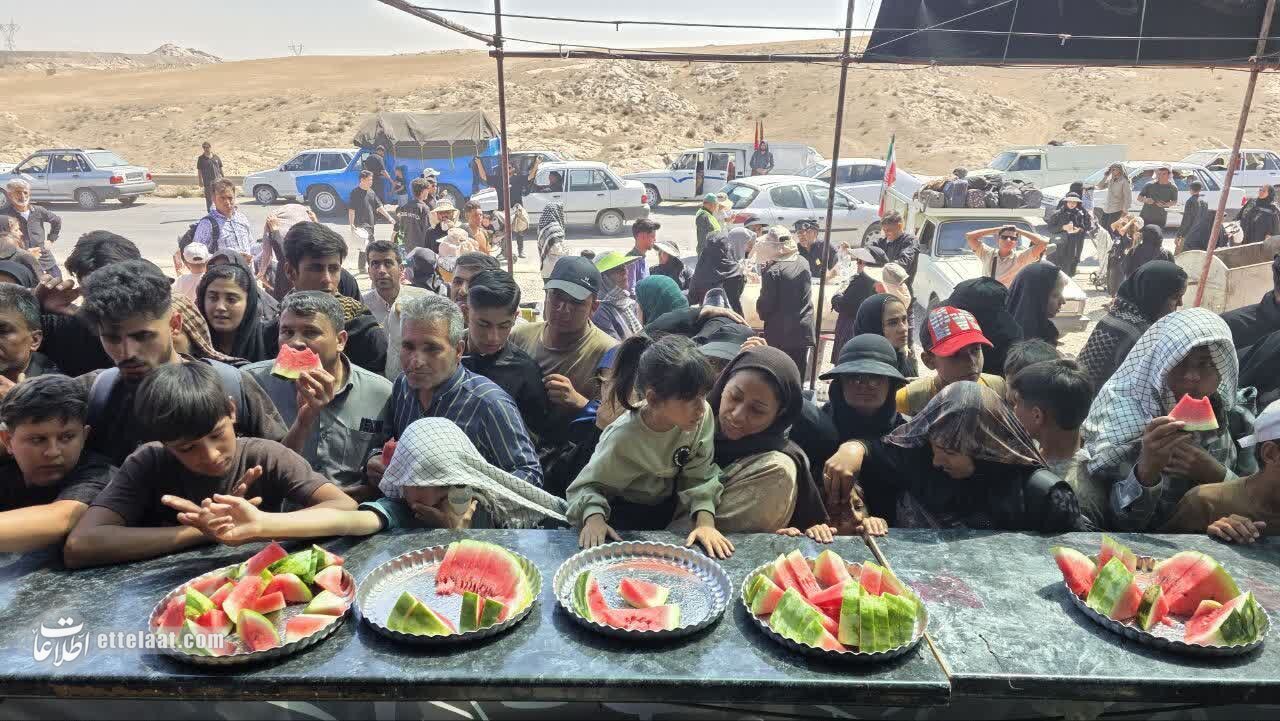 تصاویری متفاوت از موکب‌های استقبال از زائران پیاده امام رضا(ع)