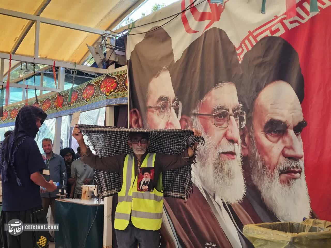 تصاویری از موکب های استقبال از زائران پیاده امام رضا+ ویدئو