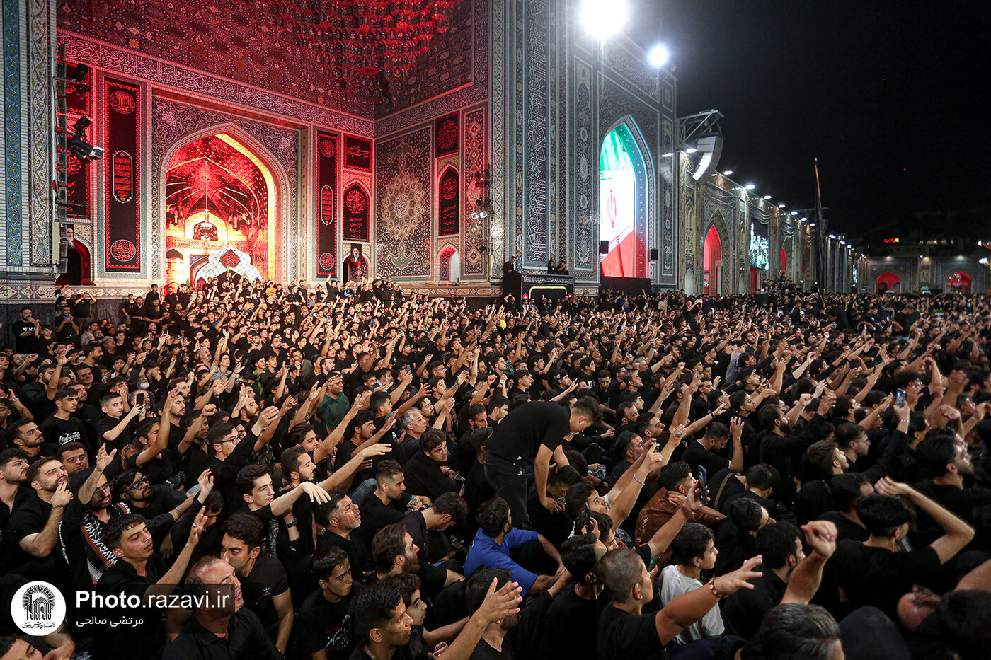 چهارپایه‌خوانی عصر شهادت امام رضا(ع) +ویدئو