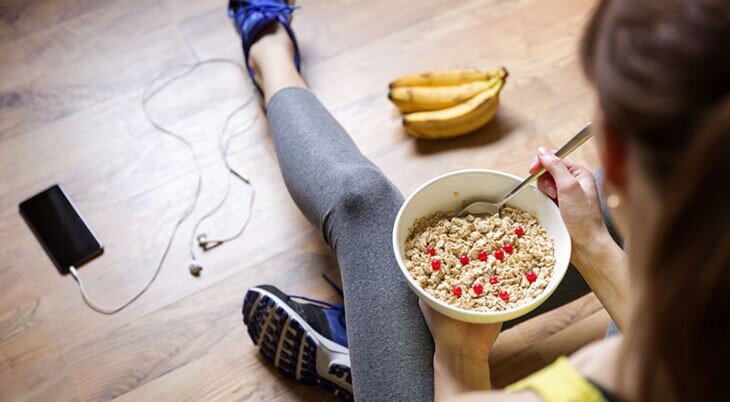 قبل از ورزش چه غذایی بخوریم؟