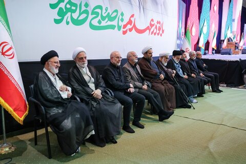 مراسم چهلم آقای شهید ایران برگزار شد؛ با تو در عهدیم تا صبح ظهور
