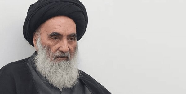 تصویری جدید از آیت‌الله سیستانی به مناسبت ۹۶ سالگی ایشان منتشر شد
