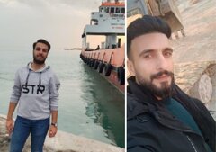 تصویر دو شهید حمله شب گذشته آمریکا به جزیره لارک