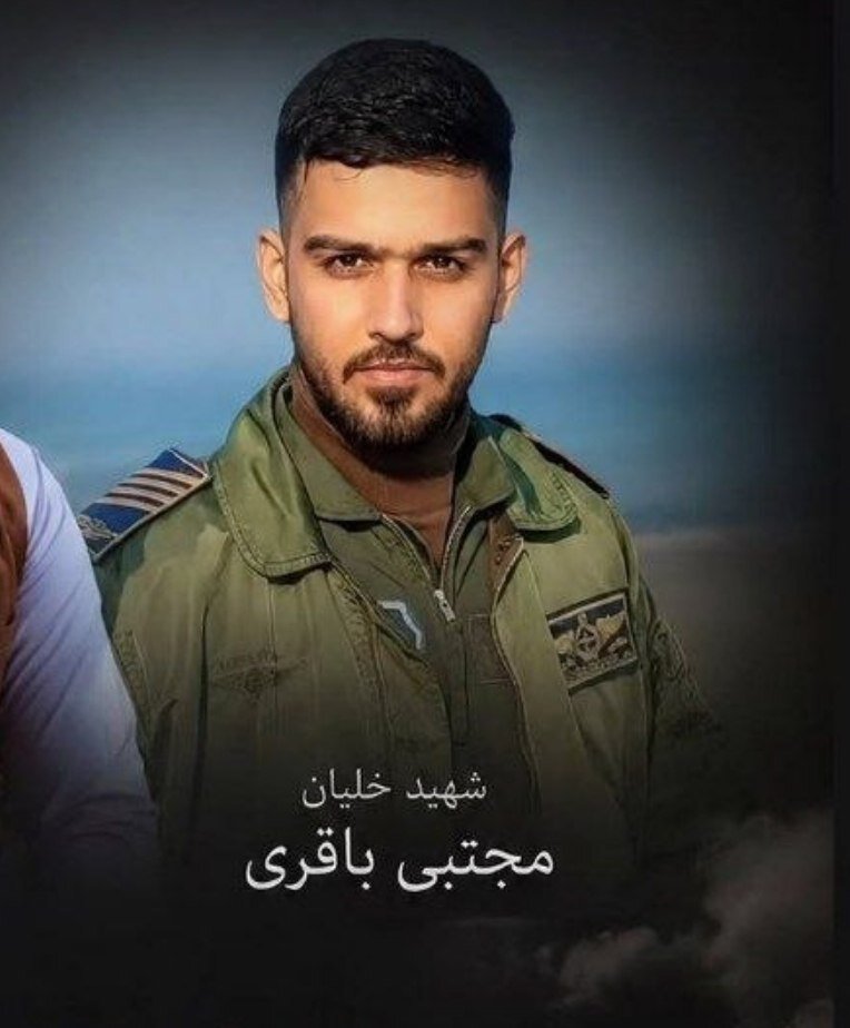 تصاویر ۳ خلبان ارتش که در پی حمله آمریکا به شهادت رسیدند