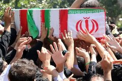 تشییع پیکر جانباختگان حادثه بلوار وکیل‌آباد مشهد +ویدئو