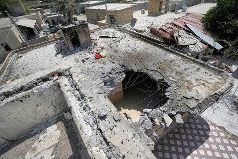 انحراف یکی از شش بمب آمریکا و برخورد با مجلس عروسی در جنوب ایران