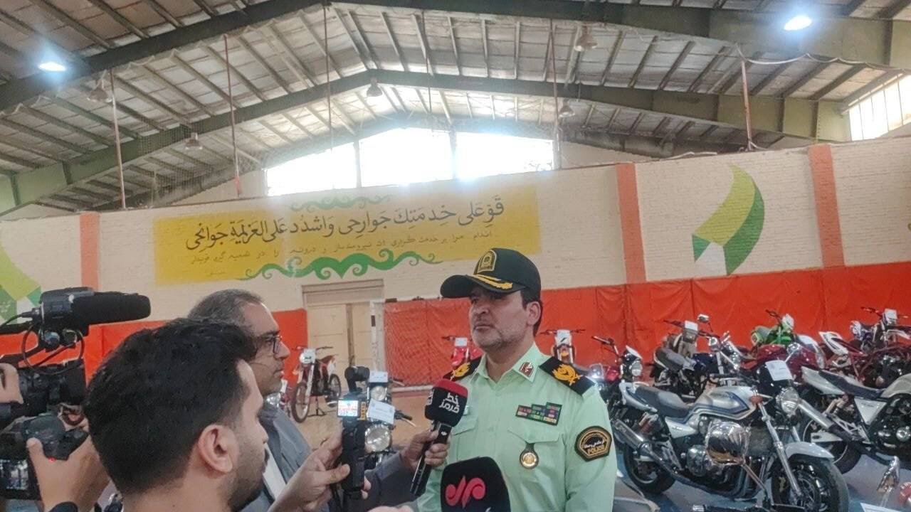 پایان جولان موتورهای سنگین قاچاق در مشهد؛ توقیف ۷۰ دستگاه لوکس به ارزش ۳۰۰ میلیارد تومان +ویدئو