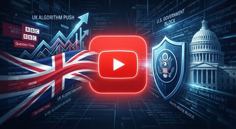 یوتیوب میدان‌ جنگ رسانه‌ای آمریکا و بریتانیا شد؛ تقابل سنگین واشنگتن و لندن