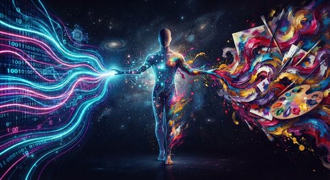 هنر و هوش مصنوعی؛ روایتی تازه از آینده‌ای انسان‌محور