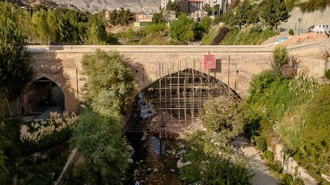 پل تاریخی خاتون کرج پس از سال‌ها مرمت، بازگشایی شد