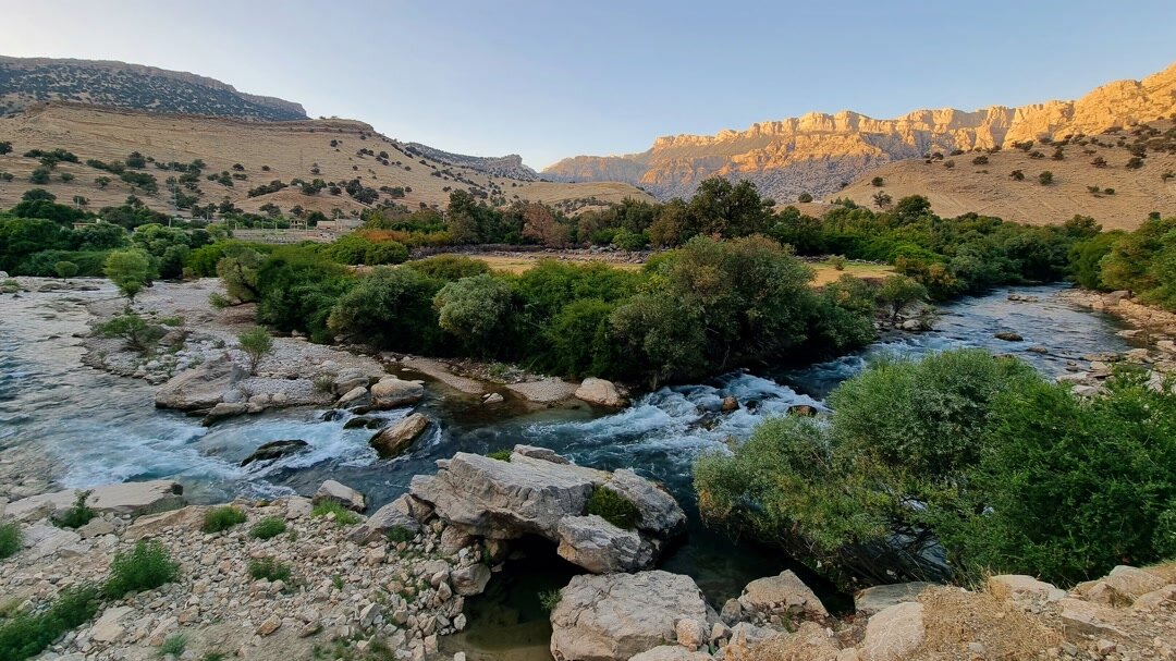 روستای سوسن سرخاب در قلمرو بختیاری