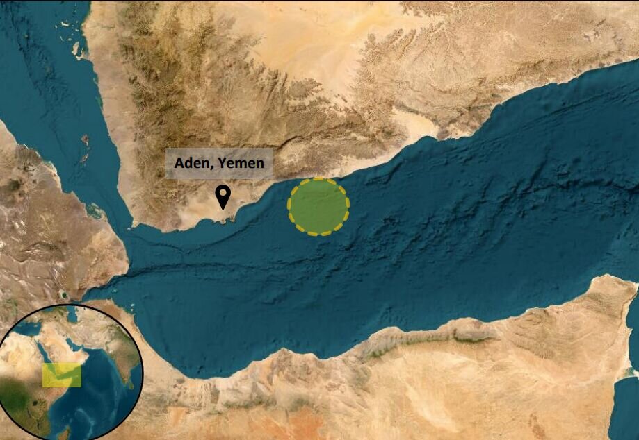یک نفتکش در خلیج عدن دچار حادثه دریایی شد