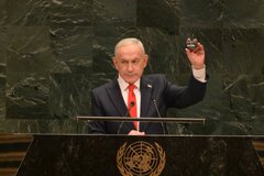 اعتراف تلویزیون اسرائیل و واکنش عصبی نتانیاهو به خروج نمایندگان ۷۷ کشور از سازمان ملل +ویدیو