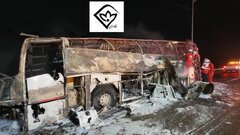 ۹ کشته در تصادف خونین و مرگبار اتوبوس و تریلی در محور بیرجند