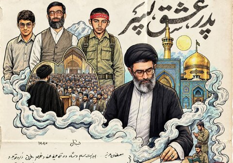 نامه امام شهید به فرزندشان سیدمصطفی که در جبهه جنگ حضور داشت؛ پدر، عشق، پسر