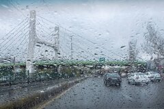 خودنمایی سامانه بارشی در اکثر نقاط کشور/ تقویت بارندگی در ۲ استان شمالی از شنبه