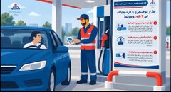 آموزش سوختگیری بنزین با کارت جایگاه در تهران +ویدیو