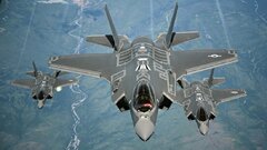 موشک چینی می‌تواند F-35 آمریکایی را از فاصله ۶۲ کیلومتری شناسایی کند
