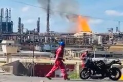 انفجار شدید و آتش‌سوزی گسترده در دومین پالایشگاه بزرگ ونزوئلا