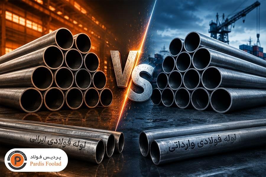 مقایسه کیفیت لوله فولادی ایرانی و وارداتی