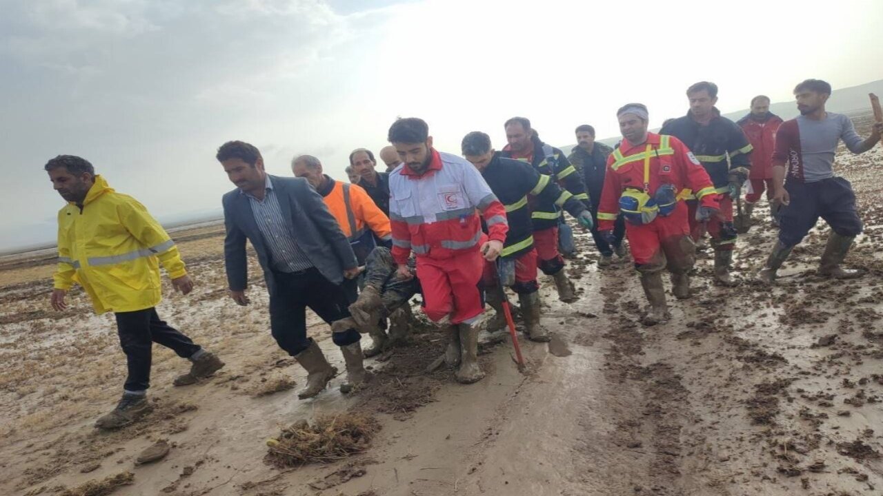 پیکر سومین مفقودی سیل شب گذشته در کانیان سلماس پیدا شد