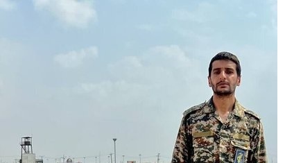 یک بسیجی شهید شد +عكس