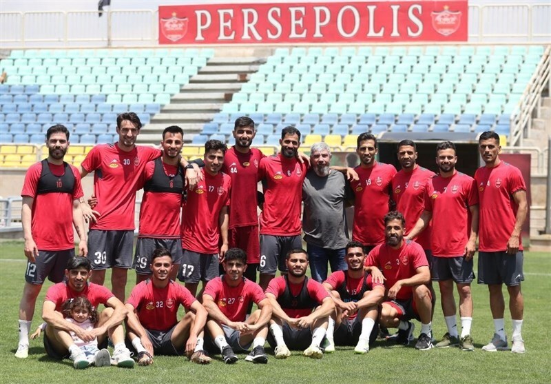چهره محبوب قرمزها تمرین پرسپولیس را به هم ریخت +عکس